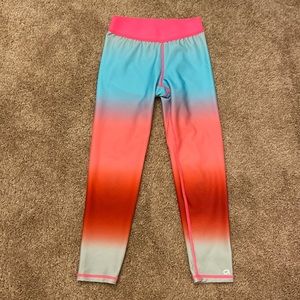 GapFit Girls Ombre Polyester Leggings size 6-7